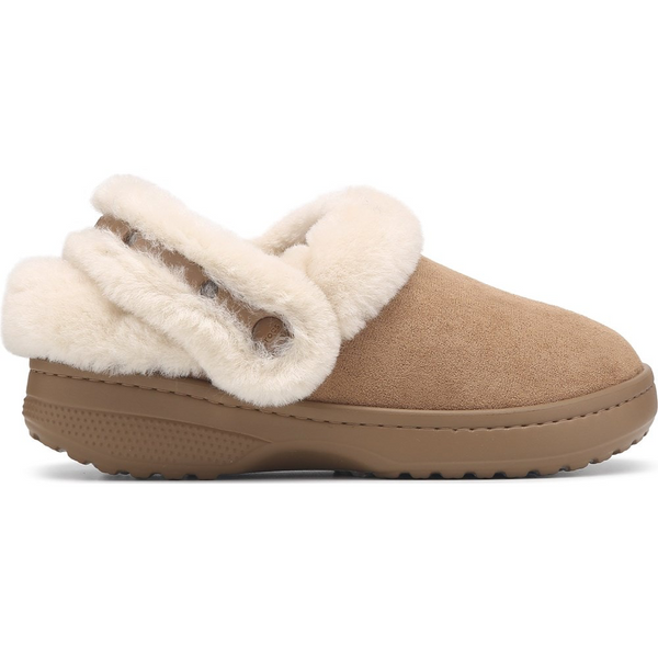 Crocs Classic Unfurgettable Suede Clog Slipper