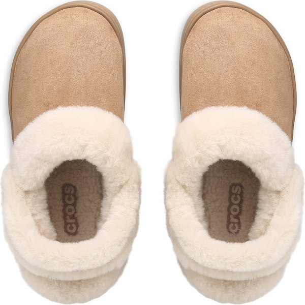 Crocs Classic Unfurgettable Suede Clog Slipper